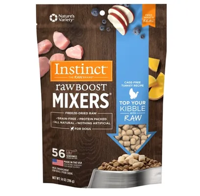 Instinct Mixers Cage Free Trky Fd Topper 14-oz