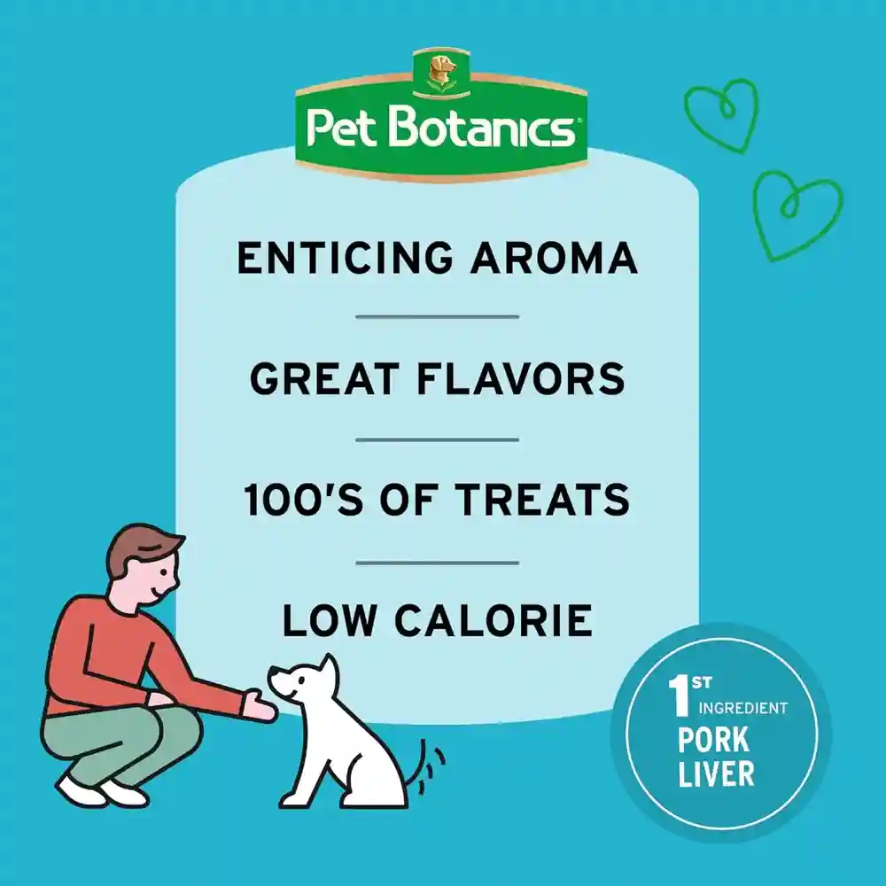 Pet Botanics Training Rewards Peanutbutter 4-oz