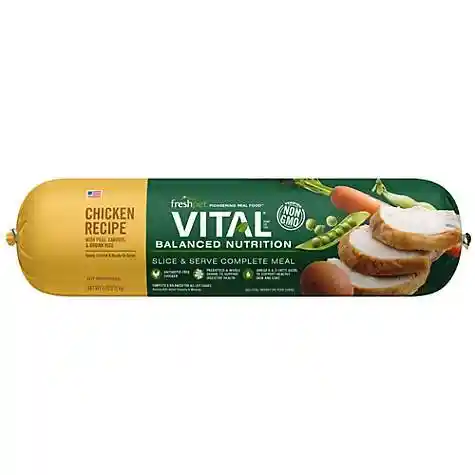 Vital Balanced Nutrition Chicken & Whole Grain Fresh Dog Food 6-Lb