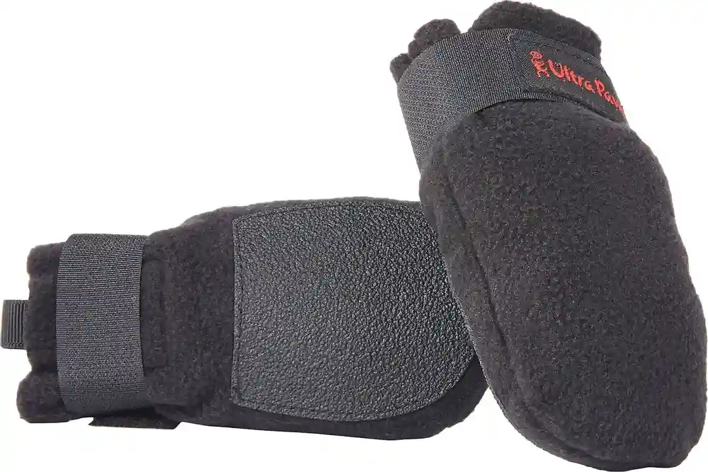 Traction Black Dog Boots Medium