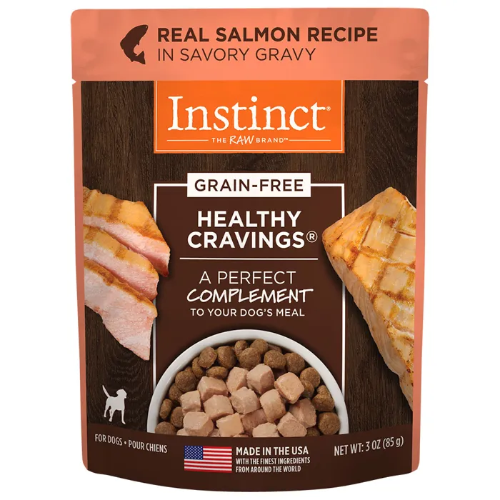 Instinct Cravings Gf Slmn Meal Topper Pouches 3-oz