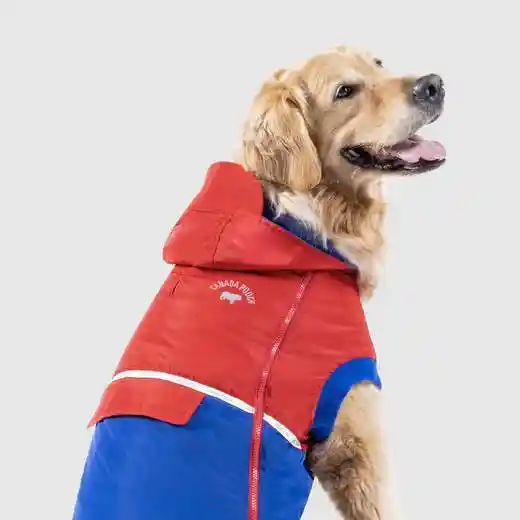 360 Jacket In Red & Blue 16"
