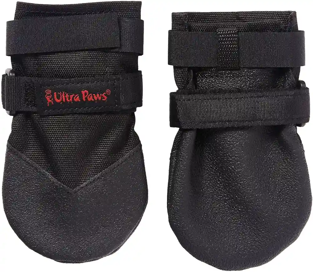 Durable Black Dog Boots Medium