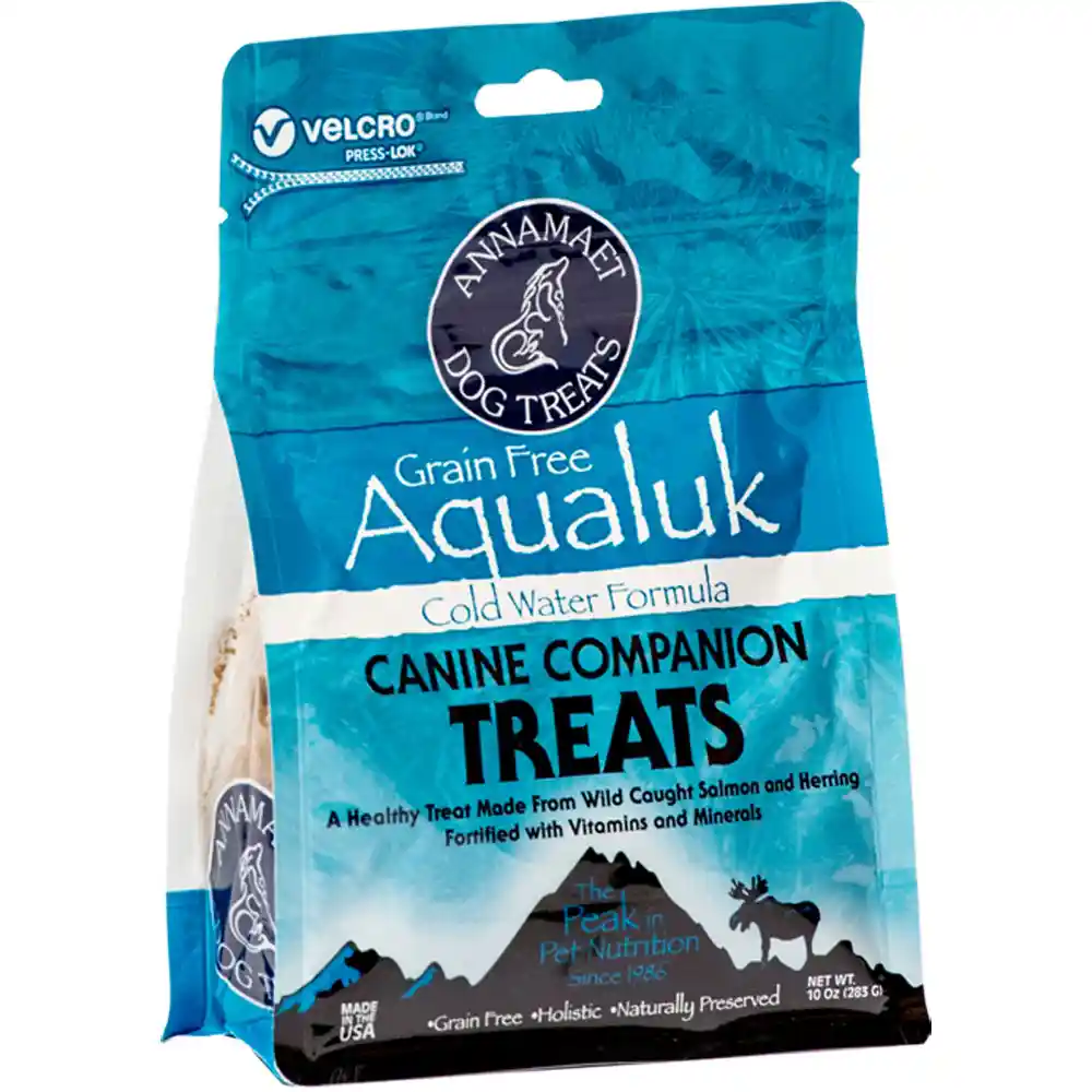 Grain Free Aqualuk Formula Canine Companion Dog Treats 10-oz