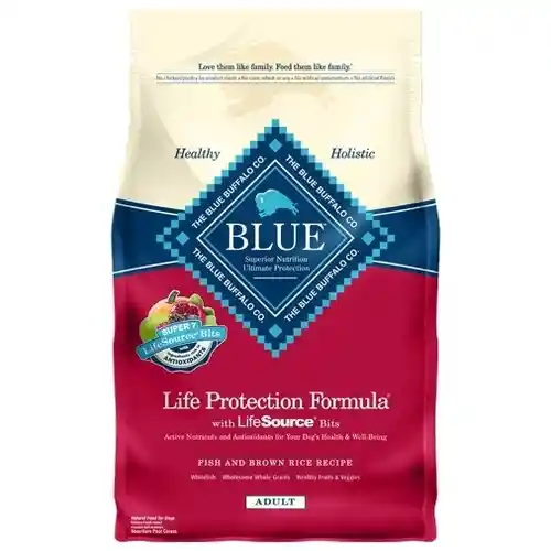Blue Buffalo Dog Adult Fish & Brown Rice 30-lb