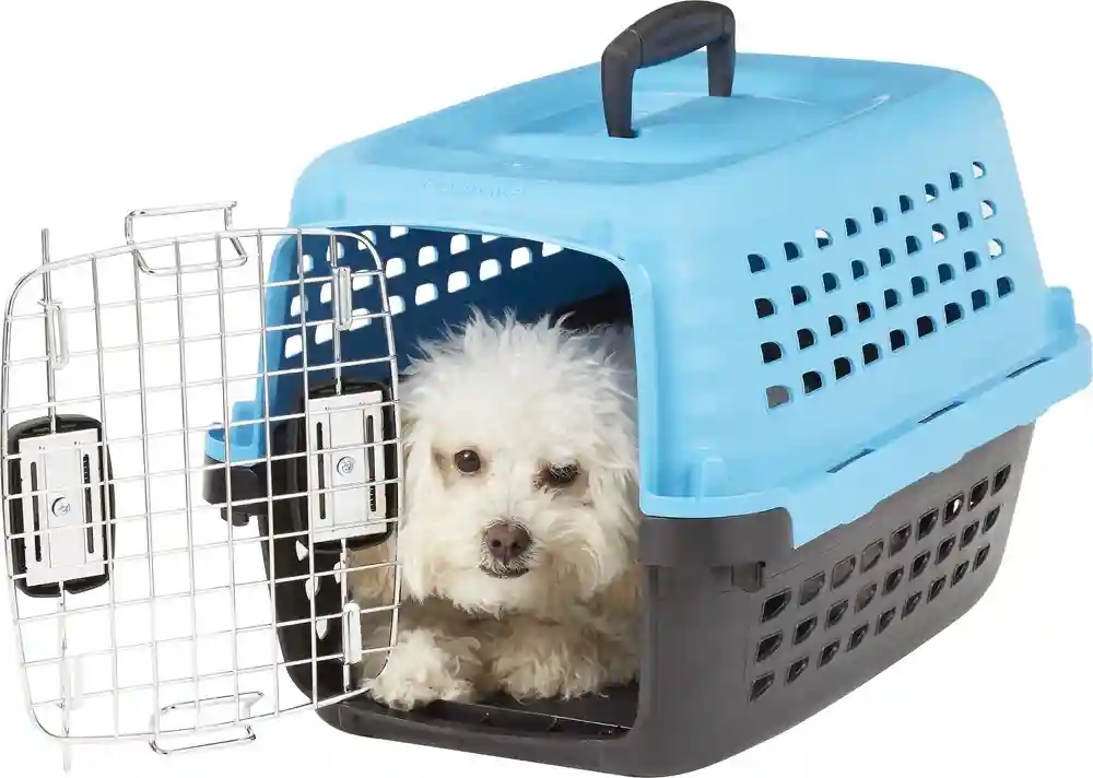 Compass Fashion Kennel, Blue X-small