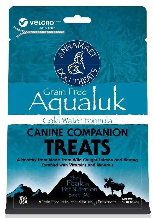 Grain Free Aqualuk Formula Canine Companion Dog Treats 10-oz