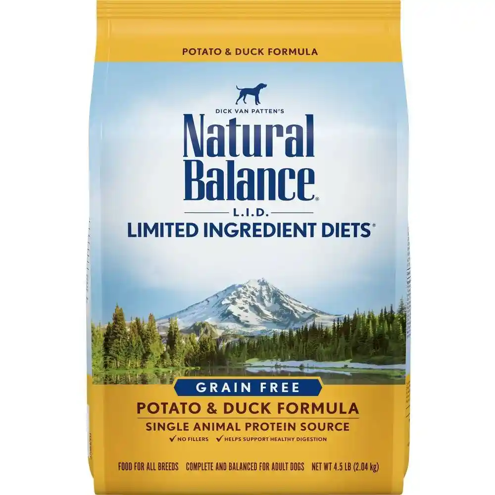 L.I.D. Limited Ingredient Diets Potato & Duck Dry Dog Food 13-Lb