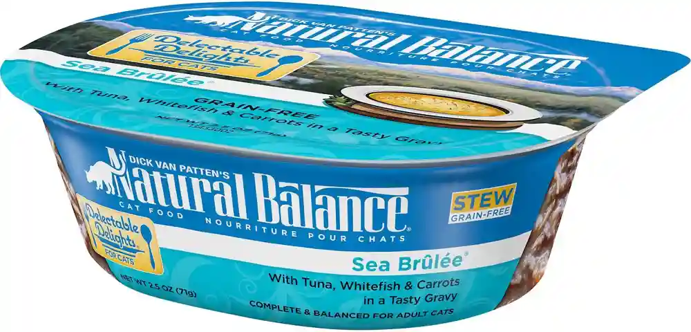 Delectable Delights Sea Brulee Stew Grain-free Wet Cat Food 2.5-oz