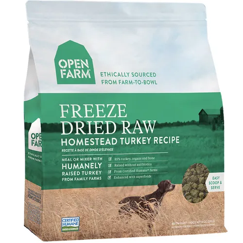 Homestead Turkey Recipe Fd Raw Dog Food 13.5-oz
