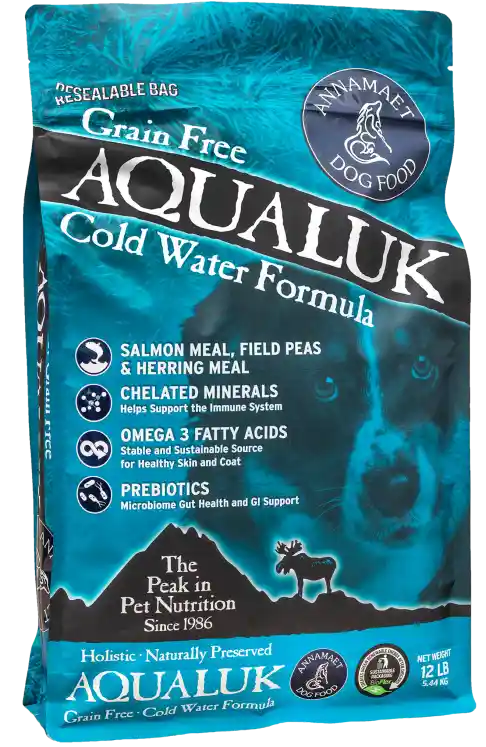 Grain Free Aqualuk Cold Water Recipe Dry Dog Food 5-Lb