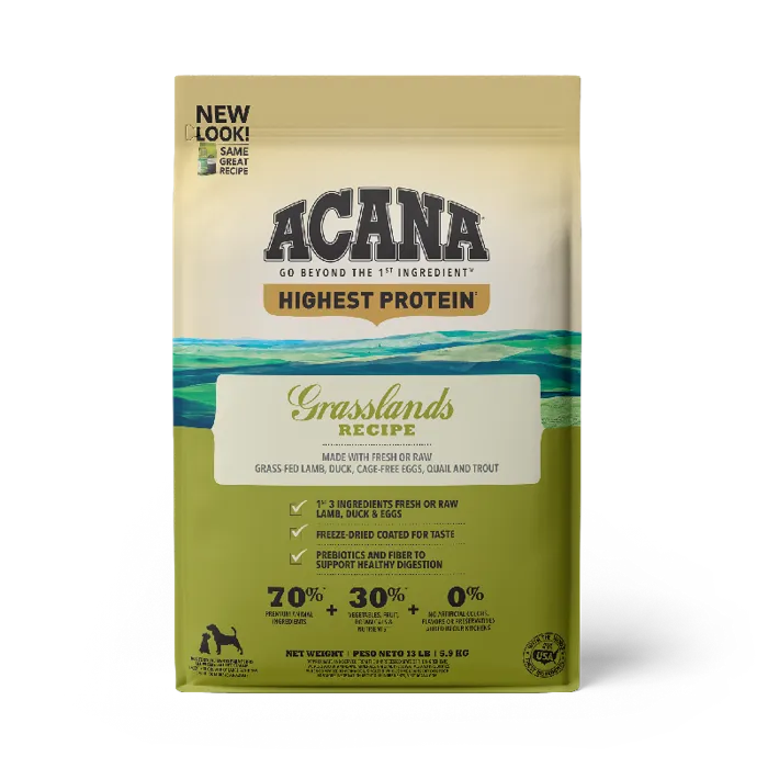 Acana Regionals Grasslands Grain-free Dry Dog Food 13-lb