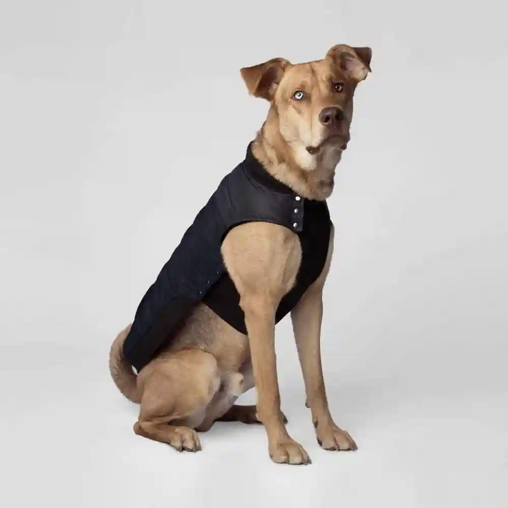 Summit Stretch Puffer Vest In Navy 22"