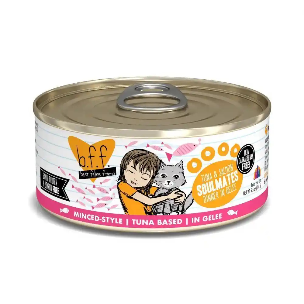 Bff Tuna & Slmn Soulmates In Gelee Can Cat 5.5-oz