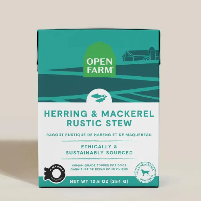 Herring & Mackerel Recipe Rustic Stew Dog Food 12.5-Oz