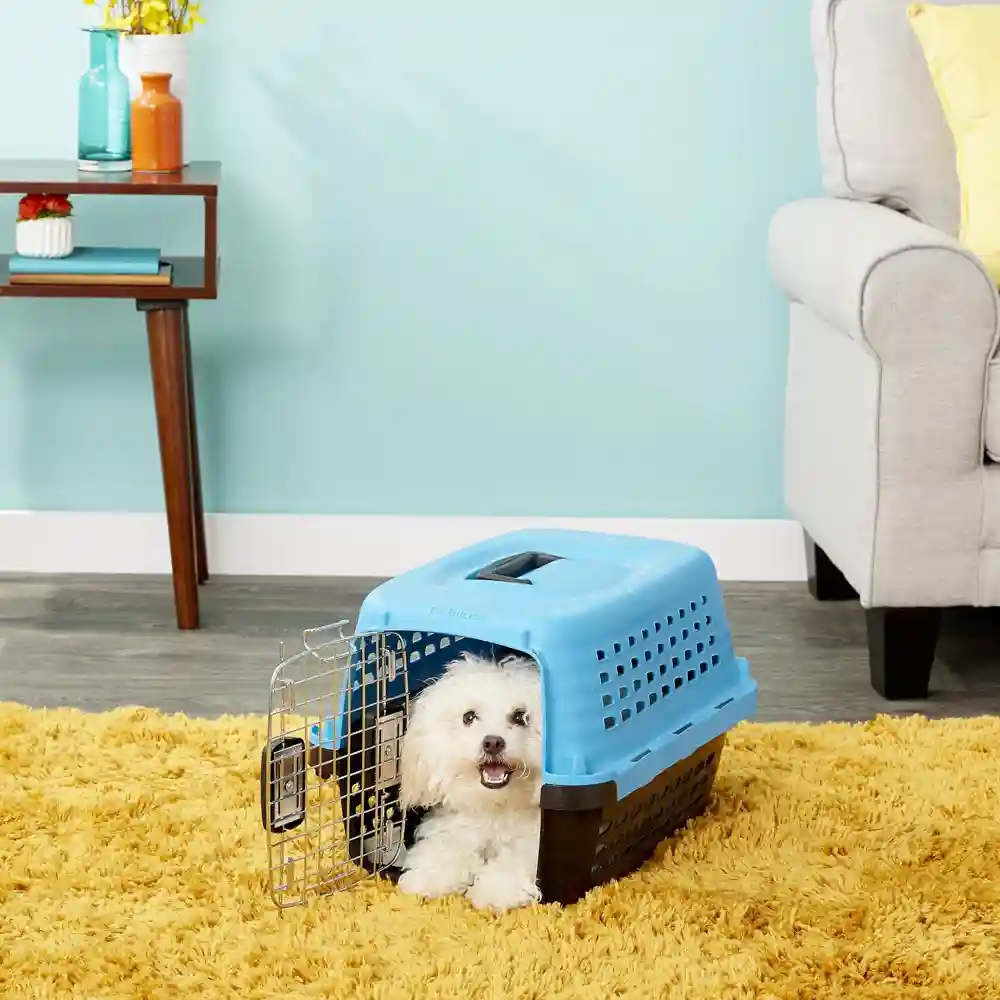 Compass Fashion Kennel, Blue X-small