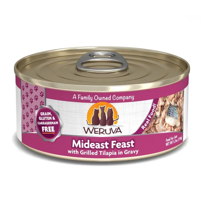 Mideast Feast With Grilled Tilapia Canned Cat Food 10-Oz