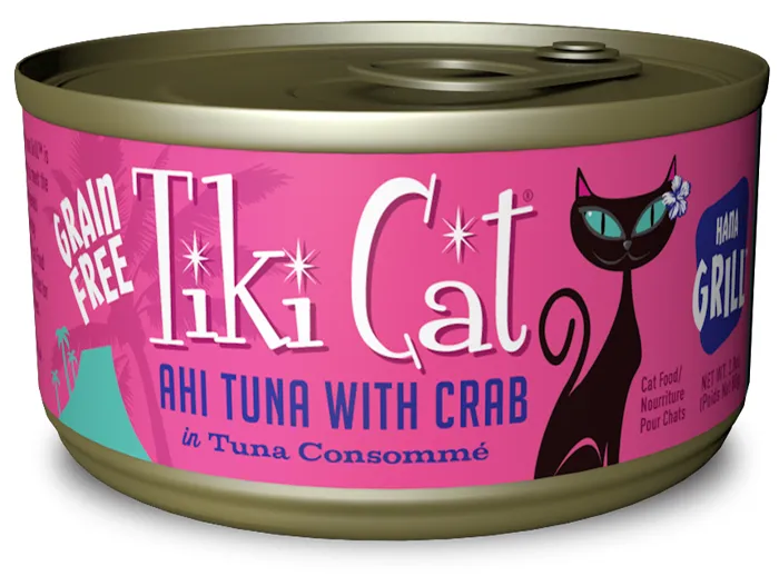 Grill Grain Free Ahi Tuna And Crab - 6oz Can