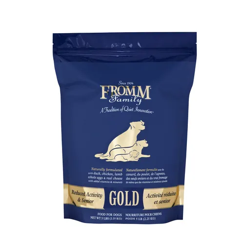 Gold Reduced Activity & Senior Dry Dog Food 5-lb