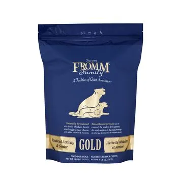 Gold Reduced Activity & Senior Dry Dog Food 5-lb