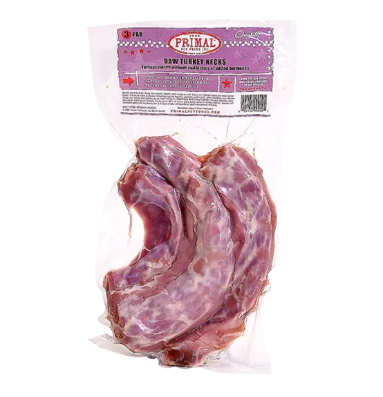 Raw Meaty Bones Turkey Necks (3 Pak) 3-Ct
