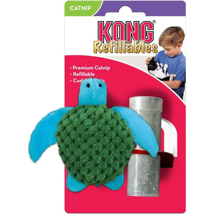 Kong Cat Refillables Turtle Catnip Toy