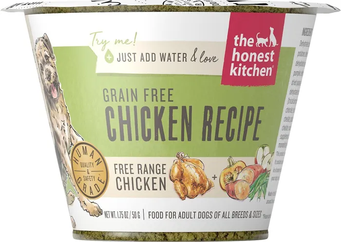 Grain-free Chicken Recipe Dehydrated Dog Food 1.75-oz