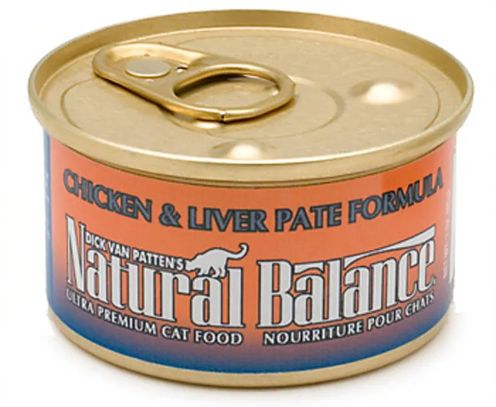 Ultra Premium Chicken & Liver Pate Formula Canned Cat Food 3-oz
