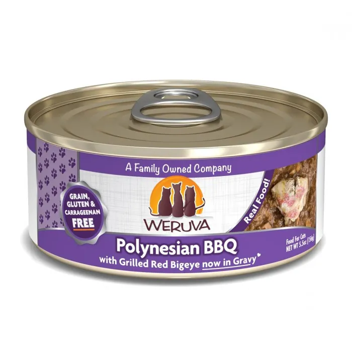Polynesian Bbq With Grilled Red Big Eye Canned Cat Food 5.5-Oz