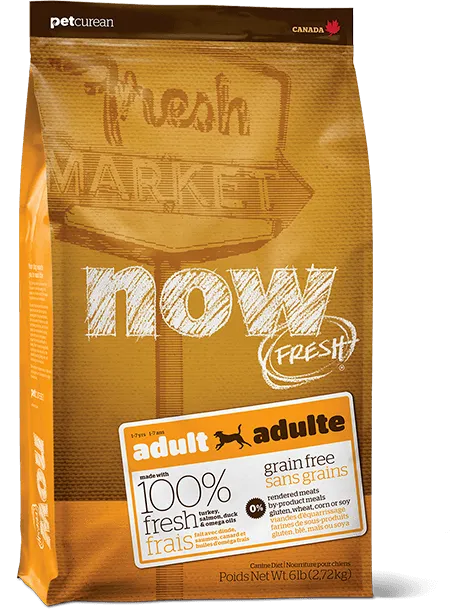 Now! Fresh Grain Free Adult Dry Dog Food 25-Lb