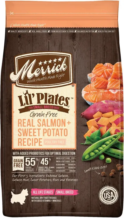Lil' Plates Grain Free Small Breed Real Salmon & Sweet Potato Recipe Dry Dog Food 4-lb Test