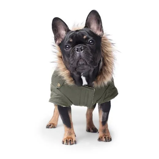 Alaskan Parka In Army Green 10"