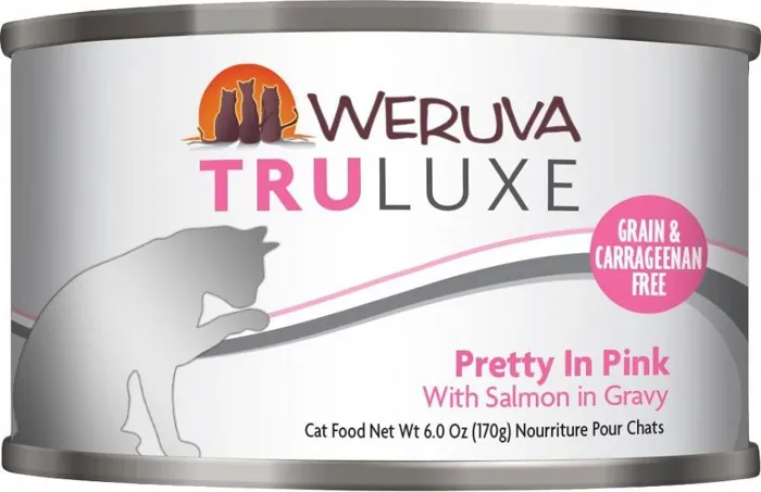 Truluxe Pretty In Pink With Salmon In Gravy Canned Cat Food 6-Oz