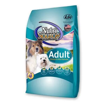 Adult Chicken & Rice Dry Dog Food 15-lb