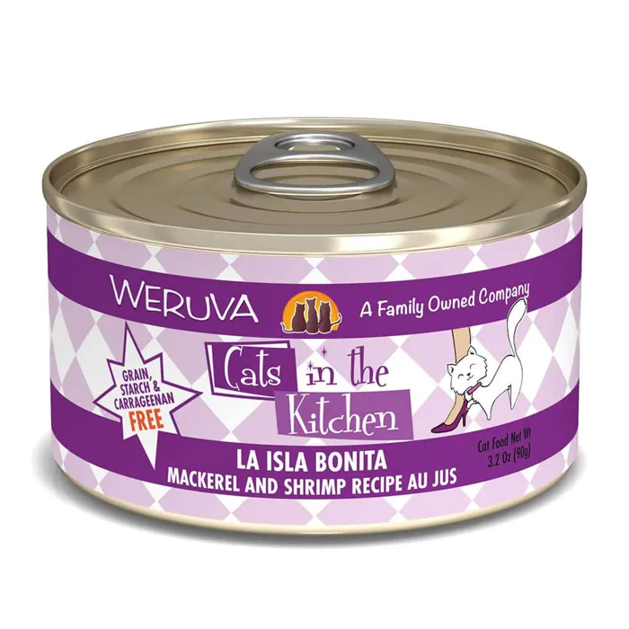 Cats In The Kitchen La Isla Bonita Canned Cat Food 3.2-oz