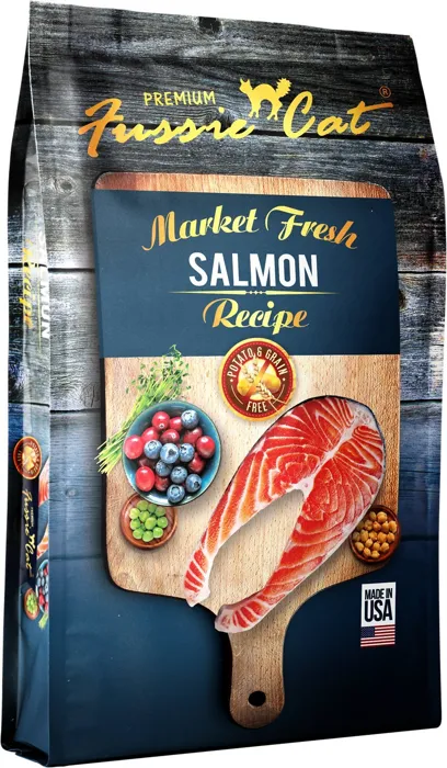 Market Fresh Salmon Recipe Grain-free Dry Cat Food 2-lb