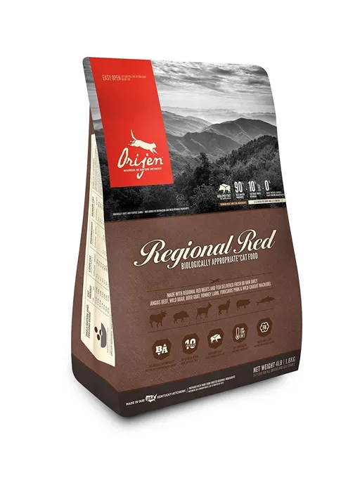 Dry Cat Food, Regional Red, Biologically Appropriate & Grain Free 4-lb