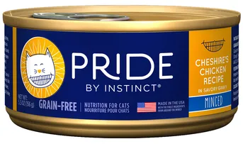 Pride By Instinct Grain-Free Flaked Cheshire'S Chicken Recipe Wet Canned Cat Food 5.5-Oz