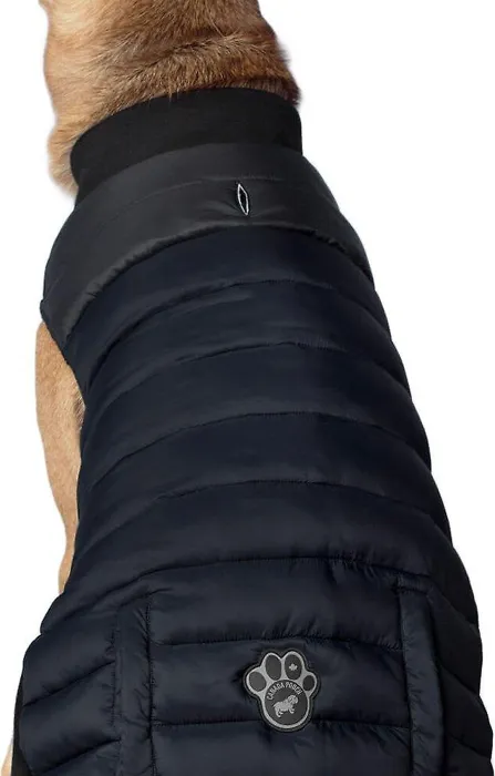 Summit Stretch Puffer Vest In Navy 24"