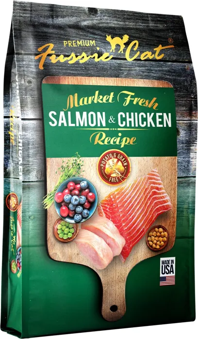 Market Fresh Salmon & Chicken Recipe Grain-free Dry Cat Food 2-lb