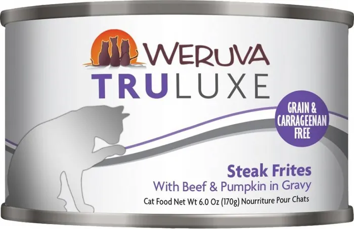 Truluxe Steak Frites With Beef & Pumpkin In Gravy Canned Cat Food 3-Oz