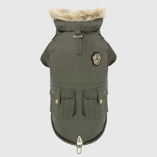 Alaskan Parka In Army Green 10"