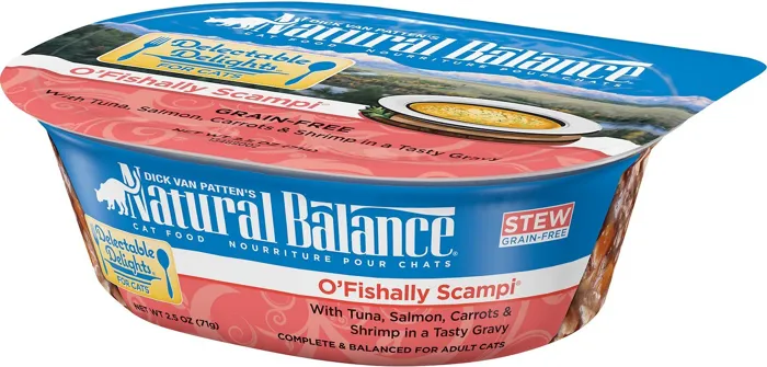 Delectable Delights Grain Free O'fishally Scampi Flavor Wet Cat Food 2.5-oz