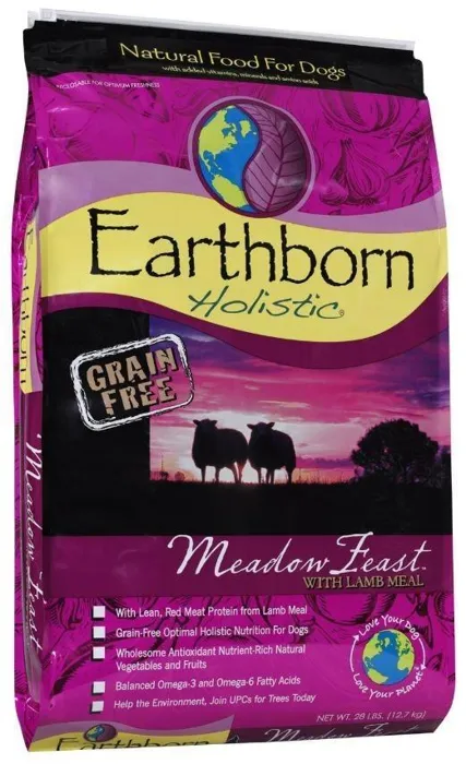Meadow Feast Grain Free Lamb Dry Dog Food 5-Lb