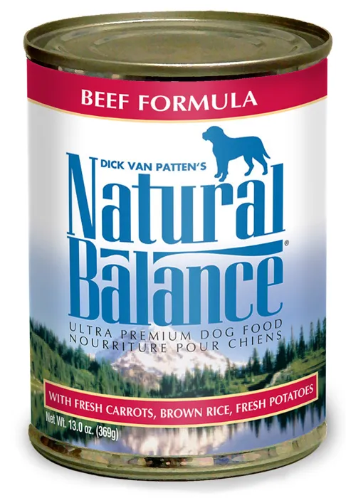 Ultra Premium Beef Formula Canned Dog Food 13-oz