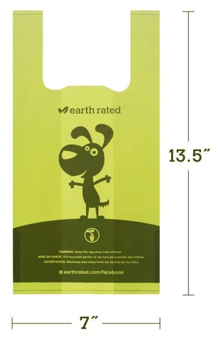 Lavender-Scented Handle Bags 120-Count Poop Bags With Handles, 120-Count Box