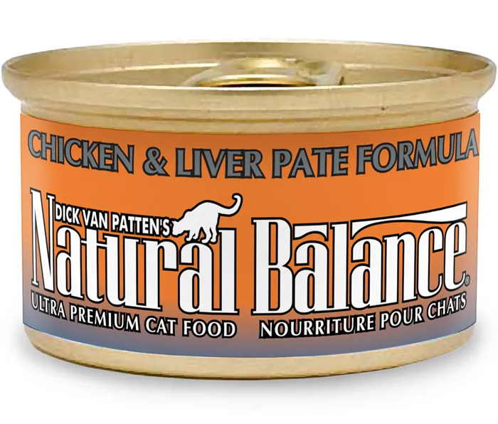 Ultra Premium Chicken & Liver Pate Formula Canned Cat Food 3-oz