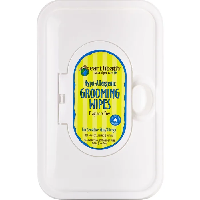 Hypo-allergenic Grooming Wipes - 100ct Tub
