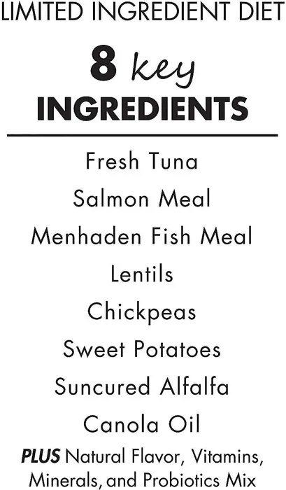 Grain-free Pure Ocean With Tuna Indoor Formula Limited Ingredient Diet Dry Cat Food 5-lb