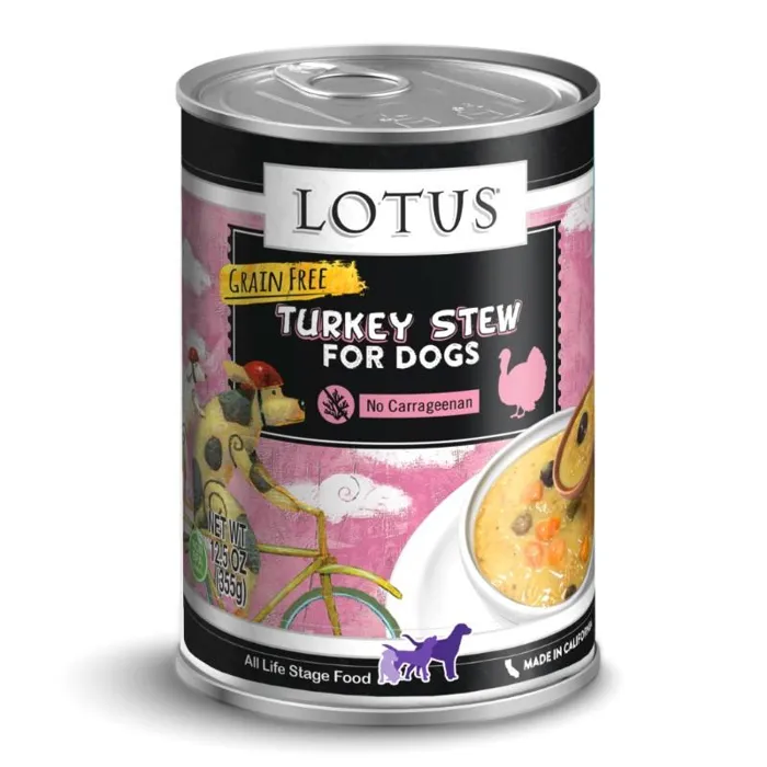 Turkey Stew Grain-free Canned Dog Food 13-oz